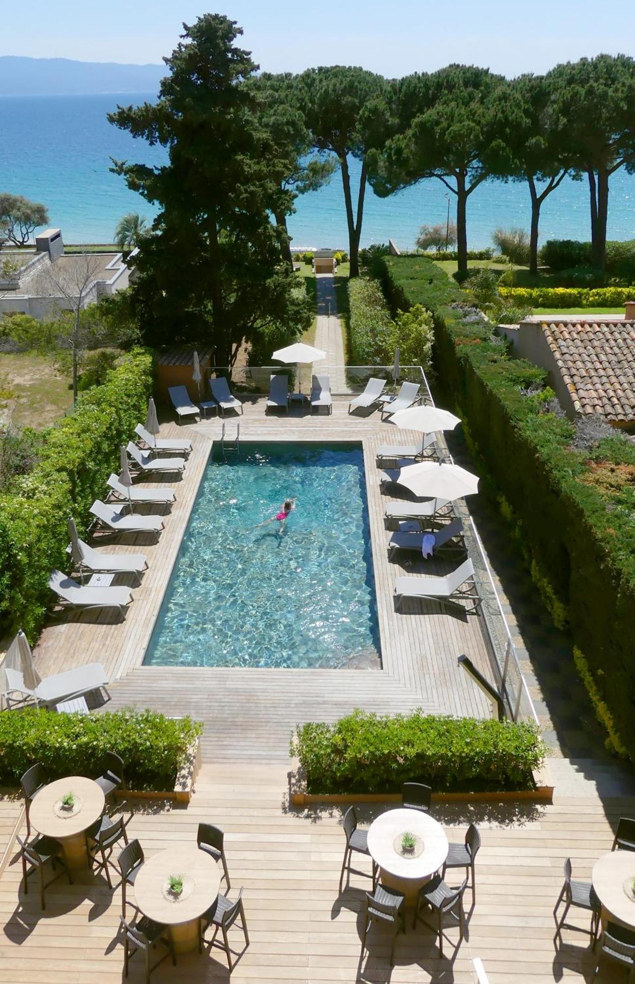 Hotel La Pinede Ajaccio  Exteriör bild