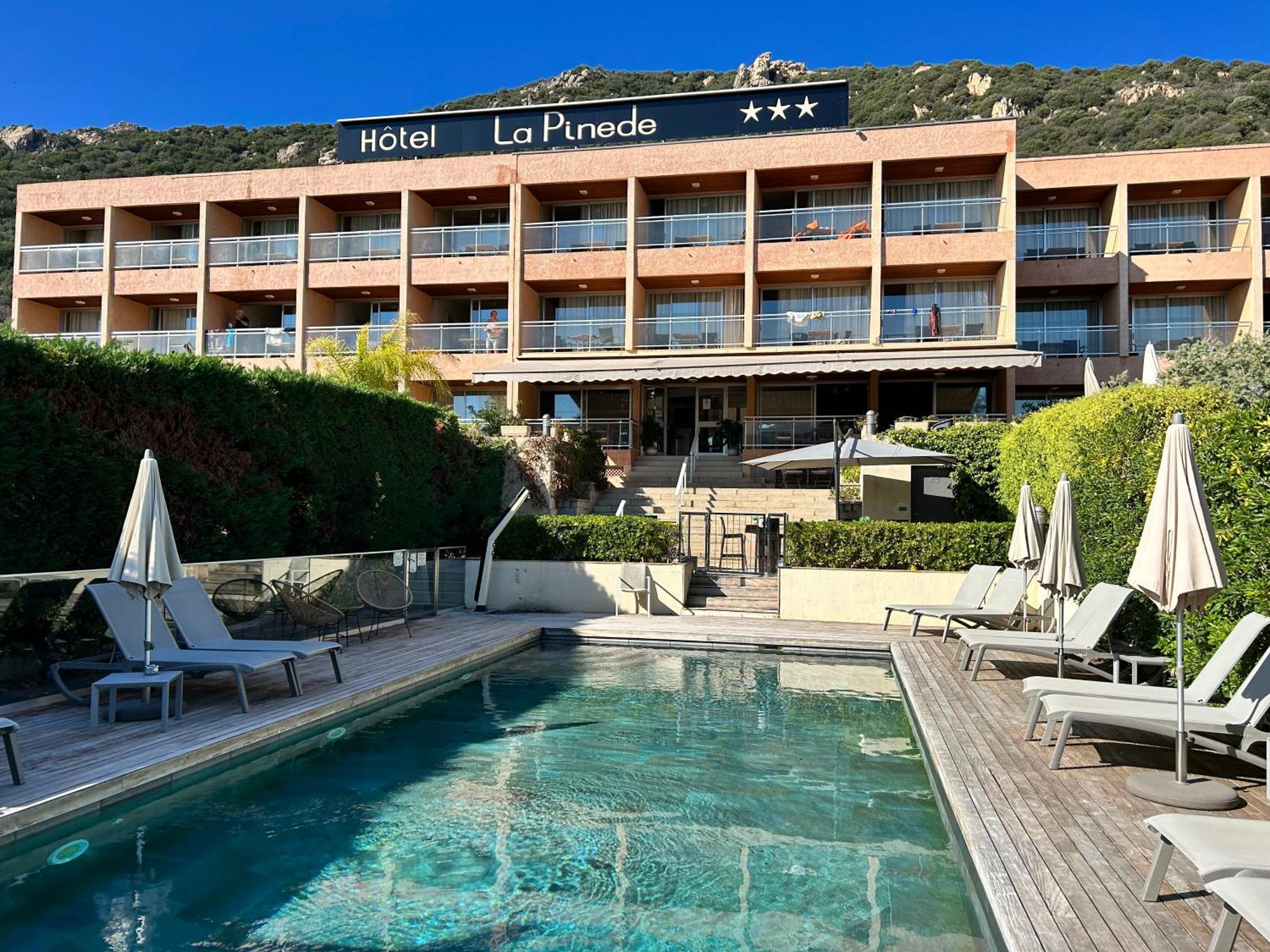 Hotel La Pinede Ajaccio  Exteriör bild