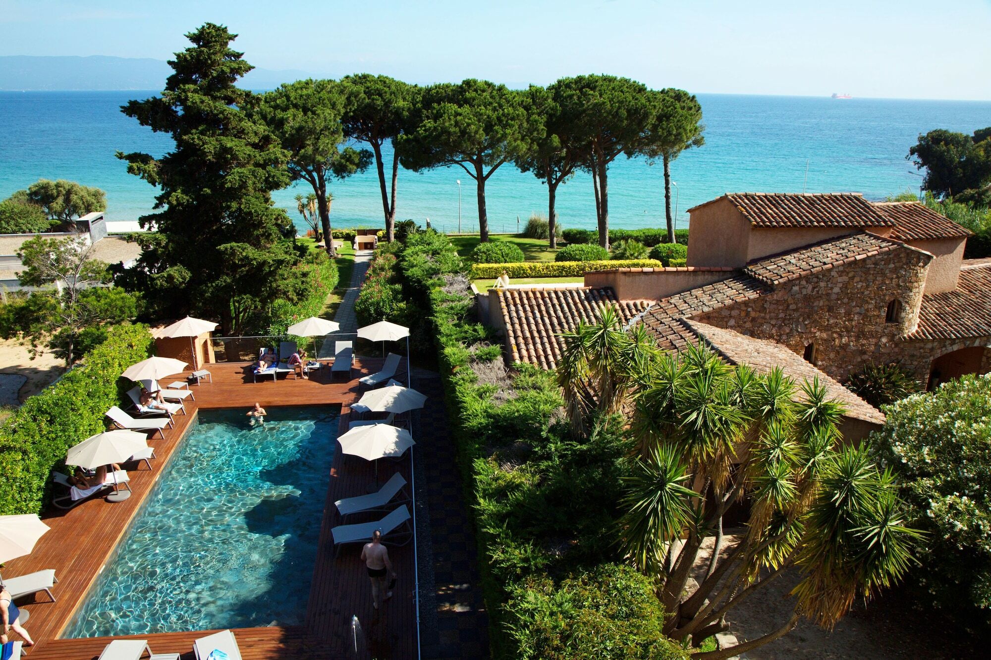 Hotel La Pinede Ajaccio  Exteriör bild
